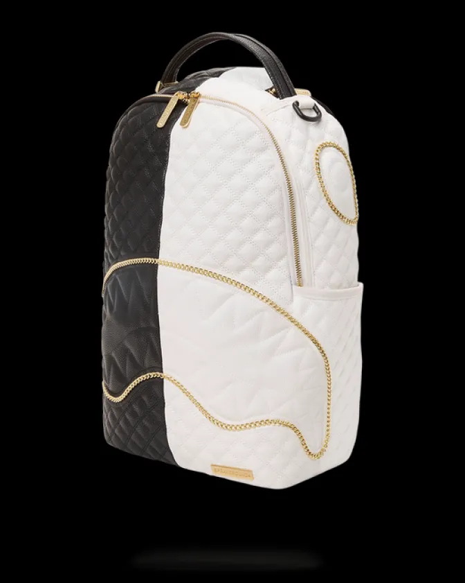 LEVELED UP SPLIT QUILT SHARK BACKPACK (DLXV)
