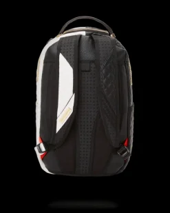 LEVELED UP SPLIT QUILT SHARK BACKPACK (DLXV)