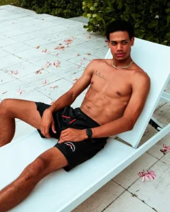 LIGHTS OUT SHOTO SWIM TRUNKS