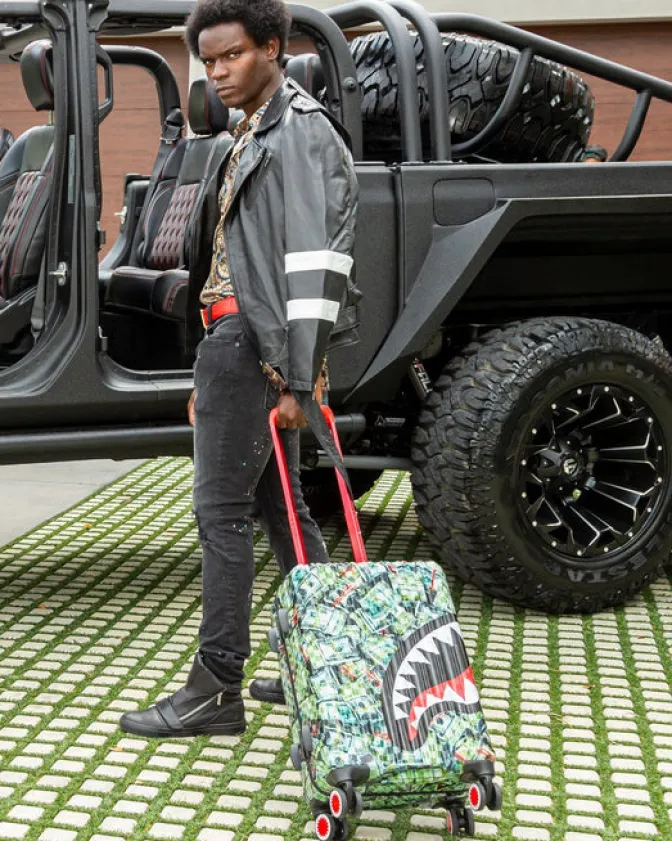 MAMA I MADE IT SHARKNAUTICS HARDSHELL CARRY-ON LUGGAGE