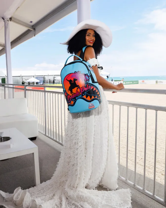 MIAMI BEACH POLO COLLAB BACKPACK (DLXV-SKY)