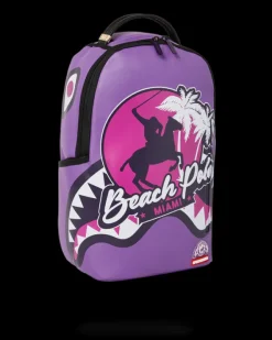 MIAMI BEACH POLO COLLAB BACKPACK (DLXV-PURPLE)
