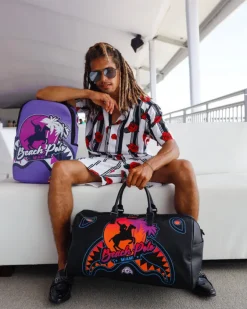 MIAMI BEACH POLO COLLAB BACKPACK (DLXV-PURPLE)