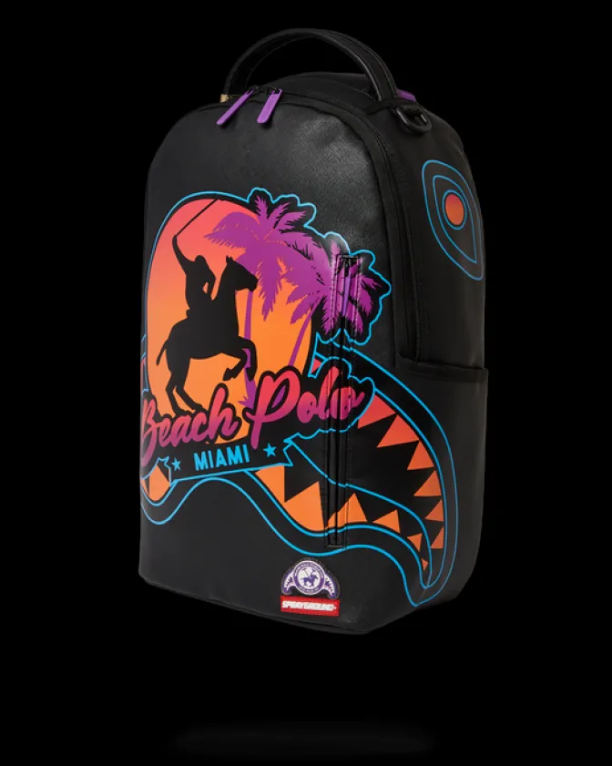 MIAMI BEACH POLO COLLAB BACKPACK (DLXV-BLACK)