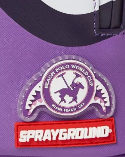 MIAMI BEACH POLO COLLAB BACKPACK (DLXV-PURPLE)