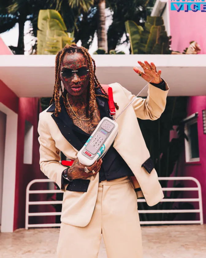 MIAMI VICE CELLPHONE BACKPACK