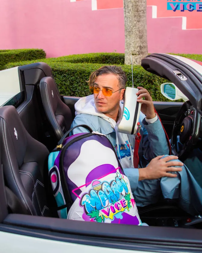 MIAMI VICE CELLPHONE BACKPACK