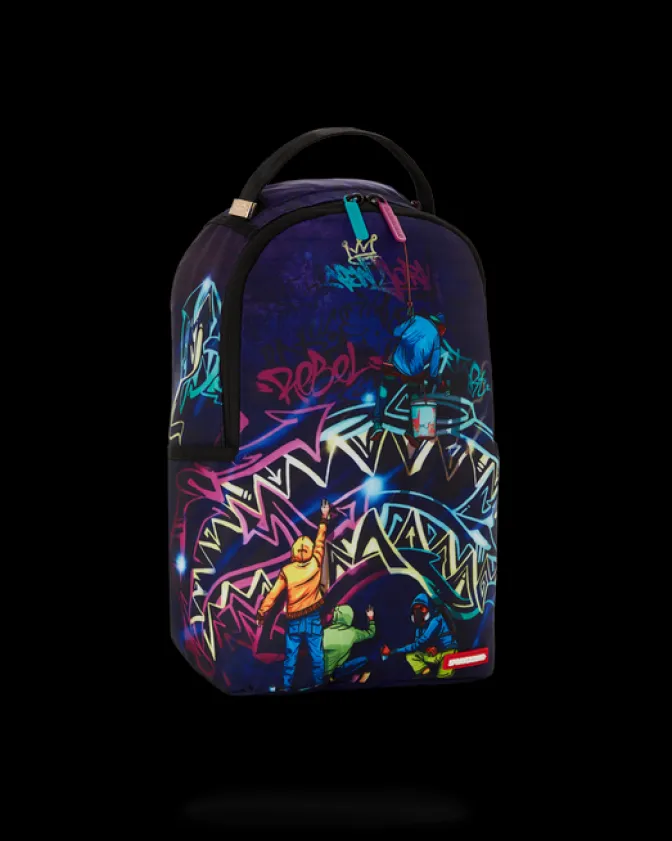 MIDNIGHT GRAFFITI ARTISTS MINI BACKPACK