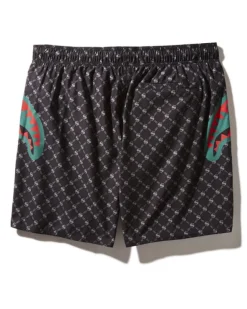 MIDNIGHT MONEYGRAM SHOTO SWIM TRUNKS