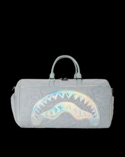 MIRASHAKU IRIDESCENT QUILT DUFFLE