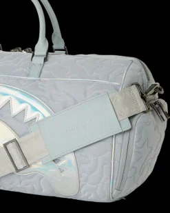 MIRASHAKU IRIDESCENT QUILT DUFFLE