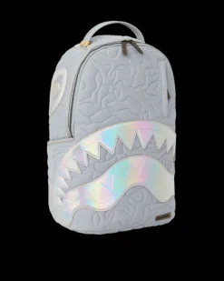 MIRASHAKU IRIDESCENT QUILT BACKPACK