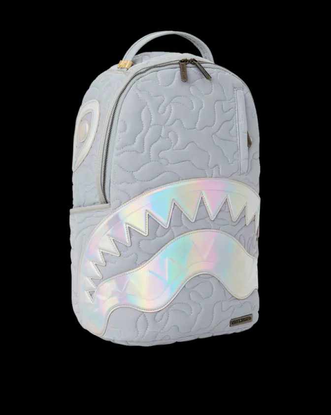 MIRASHAKU IRIDESCENT QUILT BACKPACK