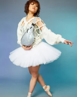MIRASHAKU IRIDESCENT QUILT SAVVY CROSSBODY