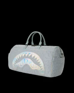 MIRASHAKU IRIDESCENT QUILT DUFFLE