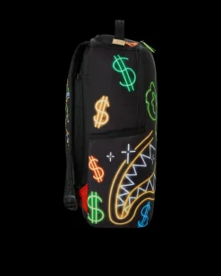 MONEY BEAR CITY LIGHTS BACKPACK