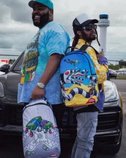 MONEY BOYS I MAKE MONEY WHILE I SLEEP KNAPSACK (DLXR)