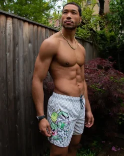 MONEY BOYS SANDBAR SWIM TRUNKS