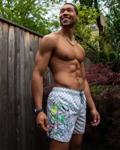 MONEY BOYS SANDBAR SWIM TRUNKS