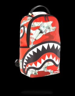 MONEY CAMO (RED) BACKPACK