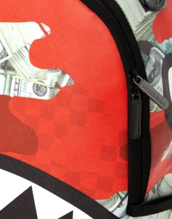 MONEY CAMO (RED) BACKPACK