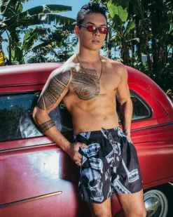 MONEY NIGHT SHOTO SWIM TRUNKS
