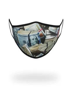 MONEY WHERE UR MOUTH IS FORM-FITTING MASK