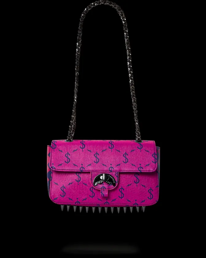 $NAPDRAGON GOLD CHAIN SHARK HANDBAG