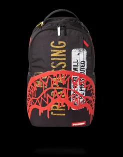 NO TRESPASSING BACKPACK