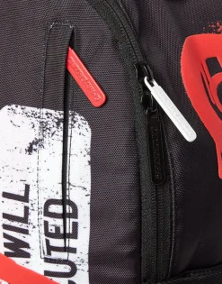 NO TRESPASSING BACKPACK
