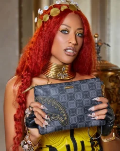 OBSIDIAN STUNNER A.i.6 SANDFLOWER COLLAB CROSSOVER CLUTCH