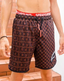 OFFENDED SPLIT THE CHECK CORTO SWIM TRUNKS