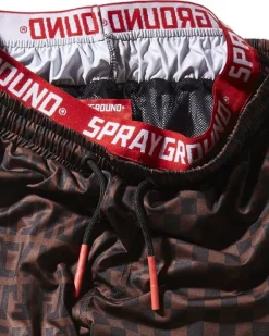 OFFENDED SPLIT THE CHECK CORTO SWIM TRUNKS