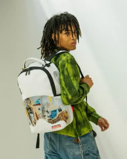 OFFICIAL BASQUIAT ACQUE PERICOLOSE 1981 BACKPACK (DLXV)
