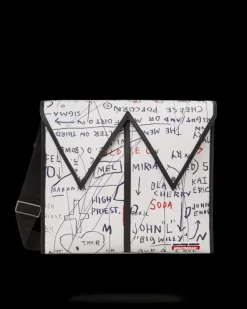 OFFICIAL BASQUIAT UNTITLED (CHEESE POPCORN) 1983 SLING MESSENGER