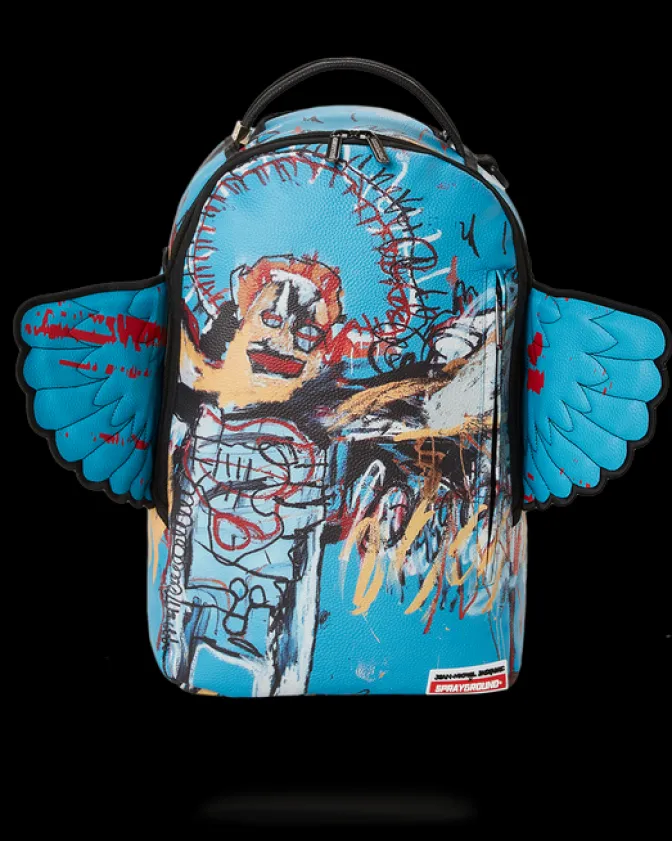 OFFICIAL BASQUIAT UNTITLED (FALLEN ANGEL) 1981 WING BACKPACK (DLXV)