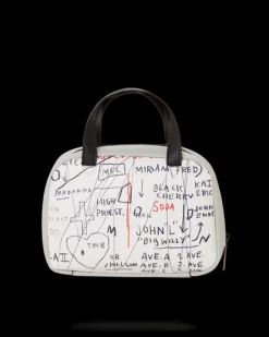 OFFICIAL BASQUIAT UNTITLED (CHEESE POPCORN) 1983 HANDBAG