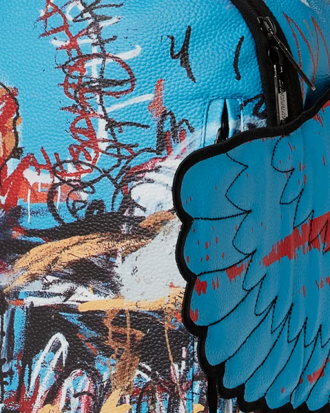 OFFICIAL BASQUIAT UNTITLED (FALLEN ANGEL) 1981 WING BACKPACK (DLXV)