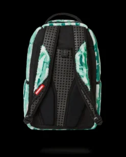 PANDA COZY VELOUR FUR BACKPACK