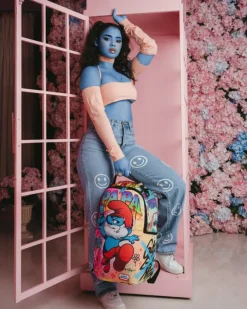 PAPA SMURF ON THE RUN BACKPACK