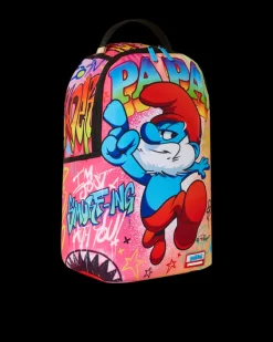 PAPA SMURF ON THE RUN BACKPACK