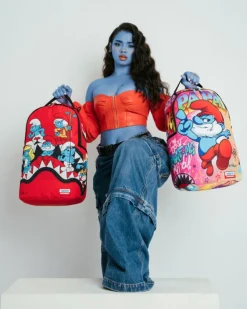 PAPA SMURF ON THE RUN BACKPACK