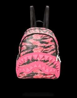 PINK TIGER CAMO SHARKMOUTH SAVAGE BACKPACK