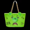 PLUSH MONEYBEAR TOTE (GREEN)