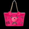 PLUSH MONEYBEAR TOTE (PINK)