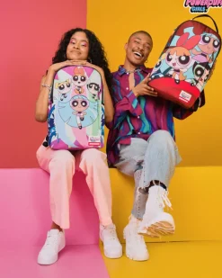 POWER PUFF GIRLS MONSTER SHARK BACKPACK