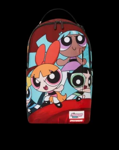 POWERPUFF GIRLS NEVER BACK DOWN BACKPACK
