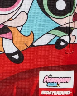 POWERPUFF GIRLS NEVER BACK DOWN BACKPACK