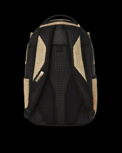 RAFFIA PALM BACKPACK