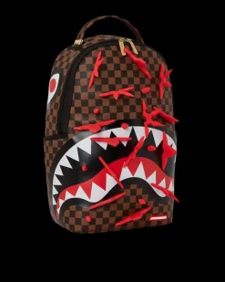 REAL 3D NINJA STARS SMASHED BACKPACK (DLXV)